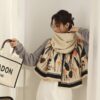 Khăn Quàng Cổ Cao Cấp Len Cashmere Cho Nữ KQ-WD01