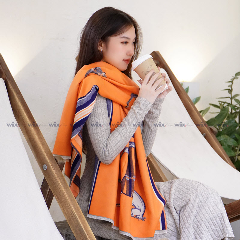 Khăn Quàng Cổ Cao Cấp Len Cashmere KQ-WD15