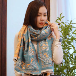 Khăn quàng cổ cao cấp len Cashmere cho nữ KQ-WD26 làm quà