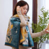 Khăn quàng cổ cao cấp len Cashmere cho nữ KQ-WD27 làm quà tặng