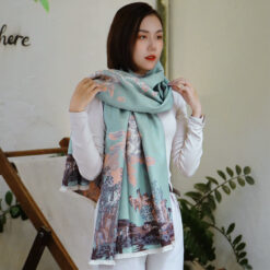 Khăn quàng cổ cao cấp len Cashmere cho nữ KQ-WD33 làm quà tặng