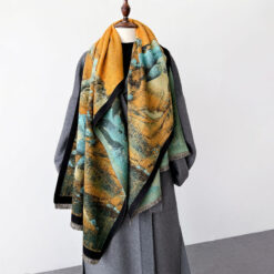 Khăn quàng cổ cao cấp len Cashmere cho nữ KQ-WD38 làm quà tặng