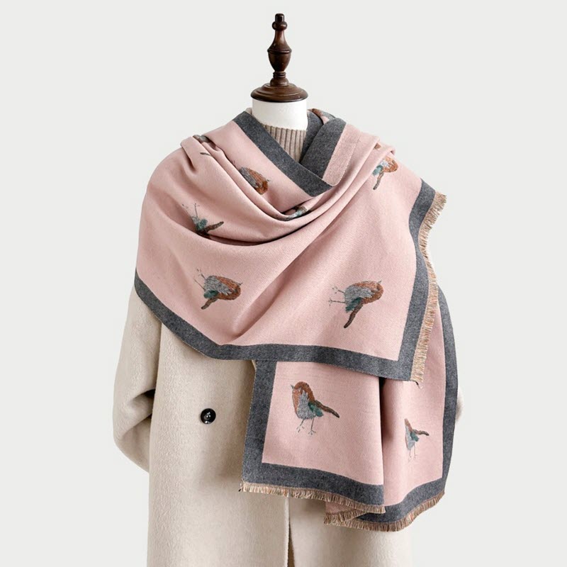 Khăn dạ nữ cao cấp WD-KDN005 kèm túi và hộp làm quà tặng